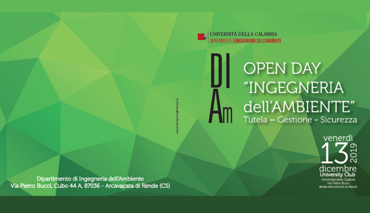 Open Day Ingegneria dell’Ambiente
