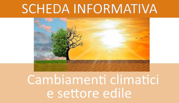 Cambiamenti climatici e il settore edile