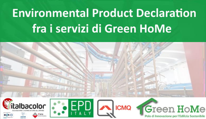 Certificazione ambientale EPD con Green HoMe