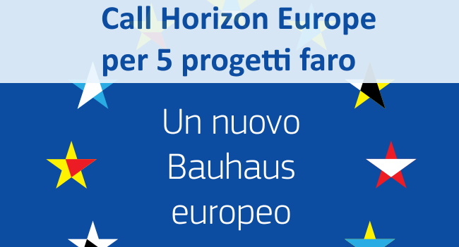 Call di Horizon Europe per il New European Bauhaus