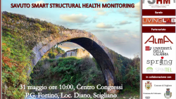 Evento finale “S3HM SAVUTO SMART STRUCTURAL HEALTH MONITORING”: 31 maggio 2022, Scigliano