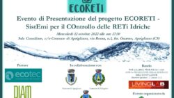 Evento di presentazione del progetto ECORETI: 12 ottobre 2022 ore 17:30, Aprigliano (CS)