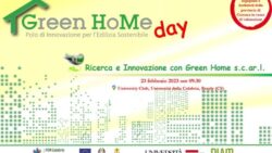 Green Home Day: Ricerca e Innovazione con Green Home s.c.ar.l., 23 febbraio 2023 ore 9:30 c/o Università della Calabria