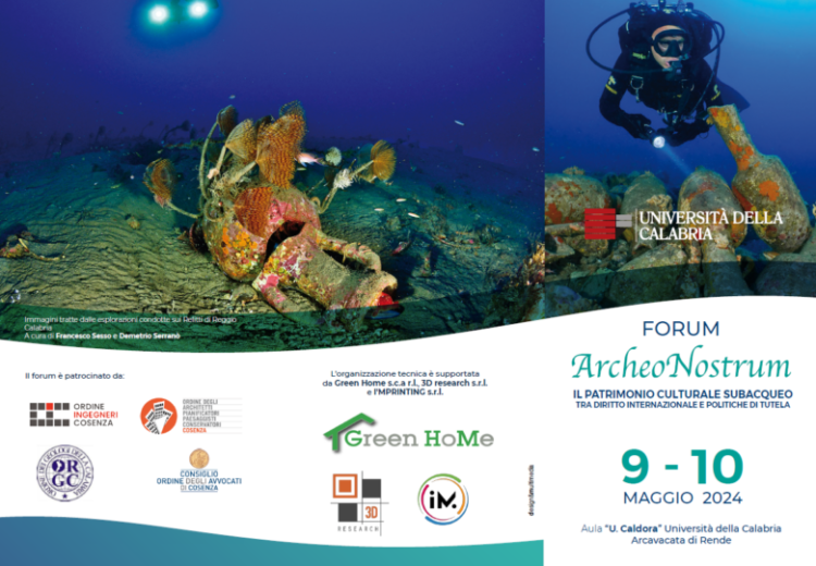 FORUM ArcheoNostrum – 9 e 10 maggio, Hall "U. Caldora” University of Calabria